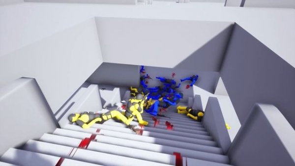 MANTA'S WARBOX NPC Wars - AI Battles with Active Ragdoll Physics! - Yellow Team Vs Blue Team Warbox