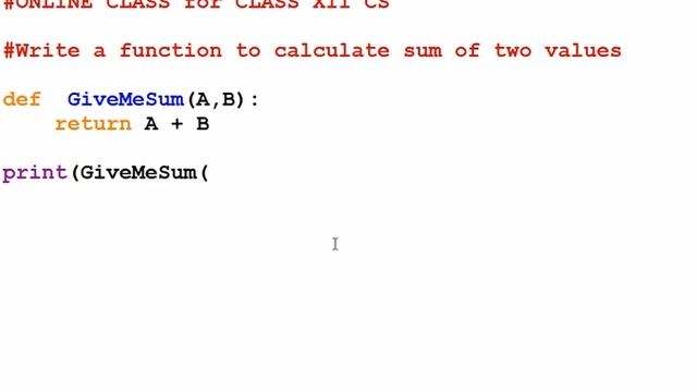 4. return statement in Python function смотреть онлайн