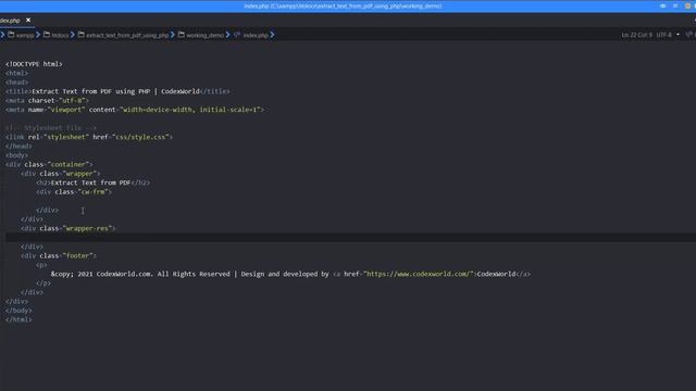 Extract Text from PDF using PHP смотреть онлайн