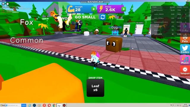 самый сильный человек в роблоксе (пссс вот название режима Super Strong Simulator) смотреть онлайн