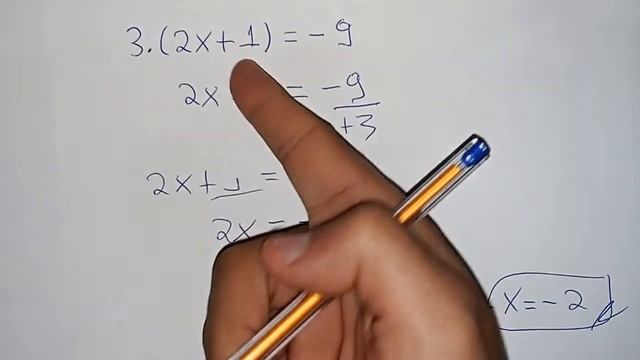 ?Resolva a equação 3(2x+1)=-9 смотреть онлайн