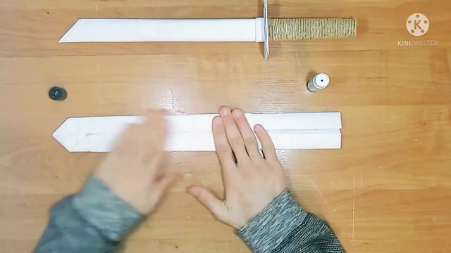 Как сделать самурайский меч ?️ из бумаги А4 смотреть онлайн