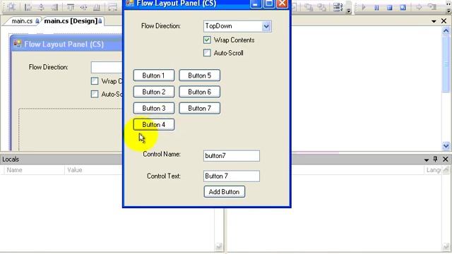 Windows Forms Lesson 5 How to use the FlowLayout Panel смотреть онлайн