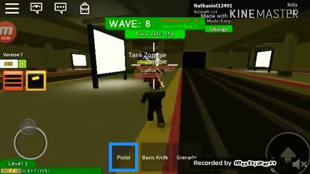 Roblox - Zombie attack\ Trying to kill zombies with my weapons смотреть онлайн