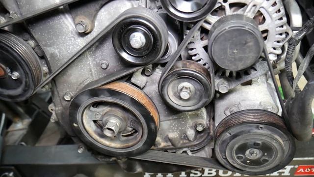 SERPENTINE BELT REPLACEMENT REMOVAL KIA SORENTO, KIA SPORTAGE смотреть онлайн