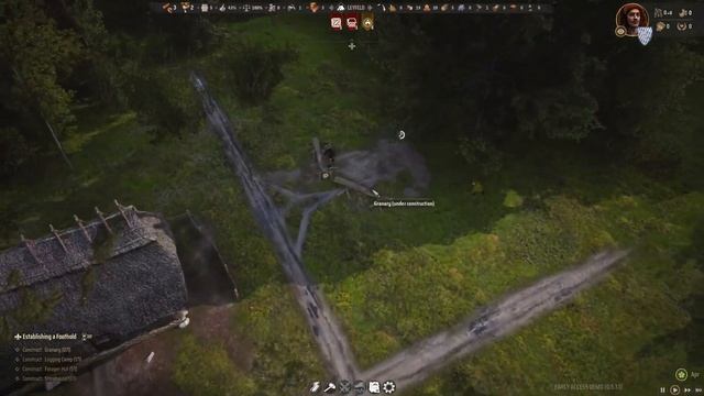 Manor Lords - ч.1 - Первый взгляд на игру (letsplay) смотреть онлайн
