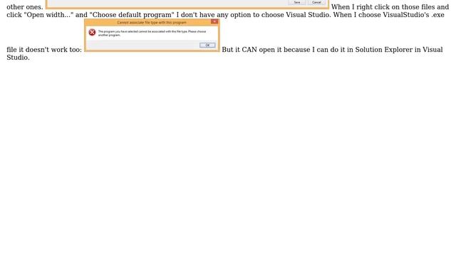 How to set Visual Studio 2012 as default for opening \*.json and \*.md files? смотреть онлайн