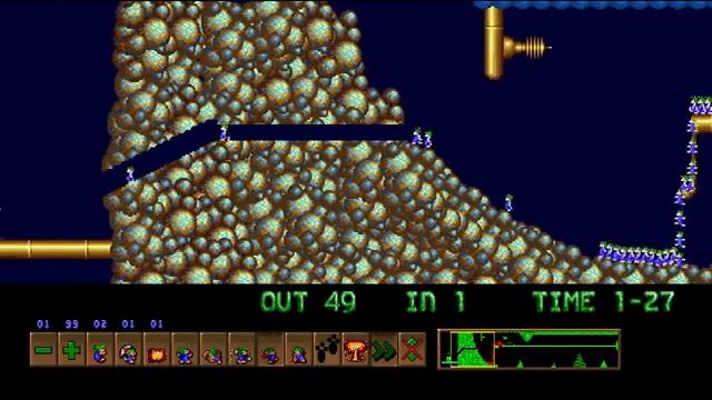Let's Play Oh no! More Lemmings - Havoc - Levels 1-5 смотреть онлайн