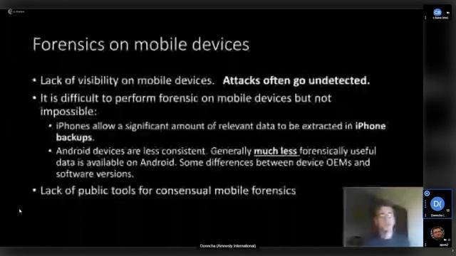 Catching NSO Group's Pegasus spyware смотреть онлайн