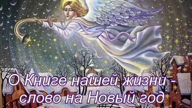 О Книге нашей жизни - слово на Новый год схиархимандрит Зосима (Сокур). смотреть онлайн