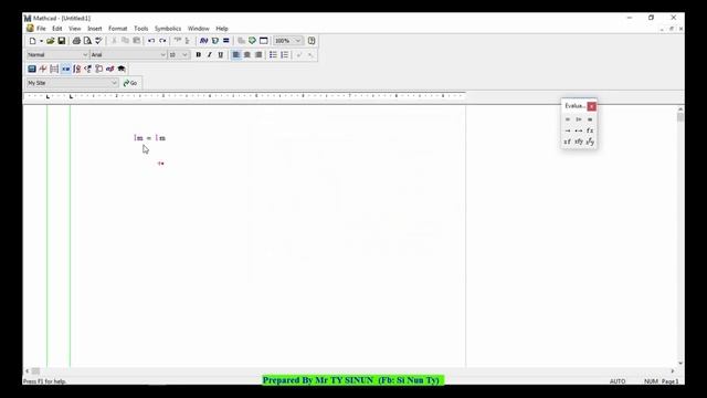 001 How to Format and Page Setup in mathcad 15 смотреть онлайн