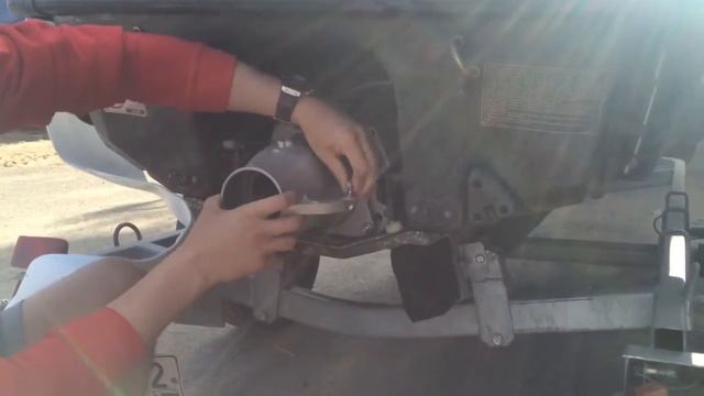 Установка быстрого сопла и Флайборда на гидроцикл смотреть онлайн