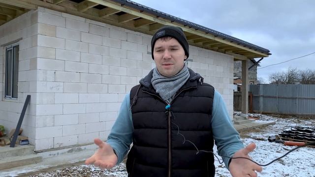 Строим ДОМ из ГАЗОБЕТОНА | ВОДЯНОЙ ТЕПЛЫЙ ПОЛ в доме из ГАЗОБЕТОННЫХ БЛОКОВ смотреть онлайн