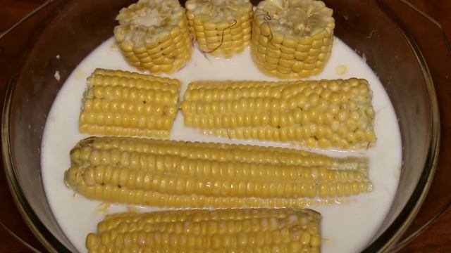 Вкусная кукуруза в молоке! Corn in the milk - so yammy! смотреть онлайн