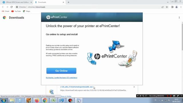 Cara download dan install driver printer hp DJ 2520 #tanpa cd смотреть онлайн
