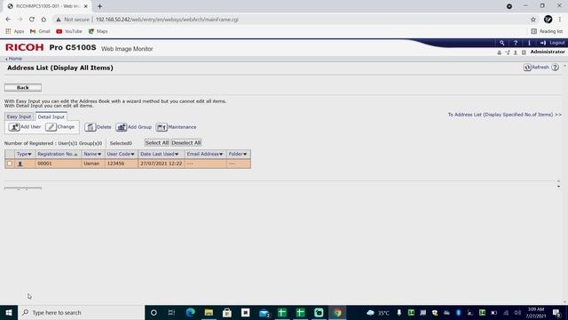User Access control for Photocopier | How to assign users to Ricoh Photocopier / Printer? смотреть онлайн