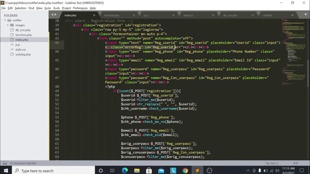 Part 3 | Desktop Notifier By Harsh Sharma | PHP | MySql смотреть онлайн
