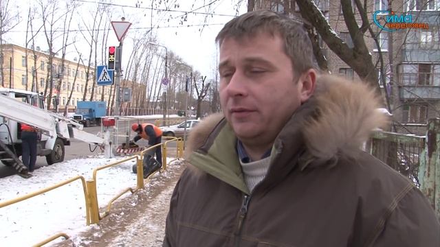 2012 11 29 Замена светофоров в Севермон районе смотреть онлайн