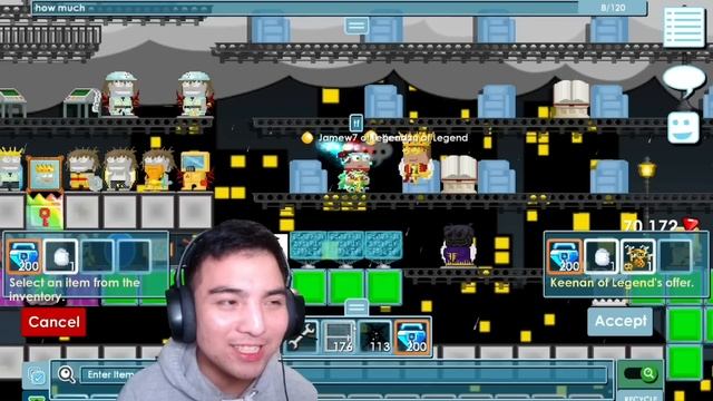 500 BGL++ SHOWBATTLE vs TOP 3 RICHEST PLAYER! (I MADE HIM QUIT GROWTOPIA) - Growtopia смотреть онлайн