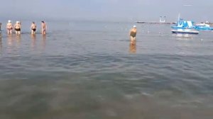 Анапа. Джемете сегодня 24 июля. Обстановка на пляже море и погода сейчас