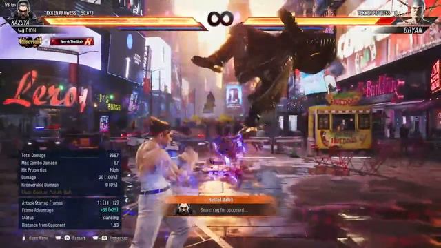 TEKKEN 8 RANKED YAKUZA KAZUYA PART 4 смотреть онлайн