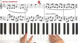 EMMANUELLE music from the Film Piano Эммануэль Музыка из фильма пианино Ноты Score sheets Bachelet