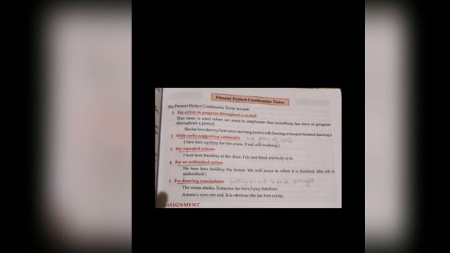 Tenses And Their Uses (1) Present perfect continuous tense (class x ICSE) part 3 смотреть онлайн