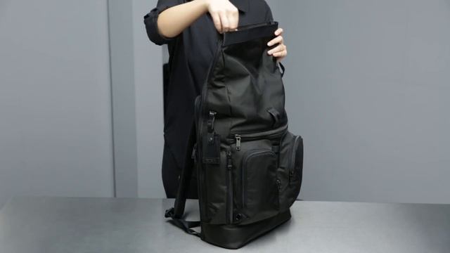 The Ruggedly Refined London Roll-Top Backpack