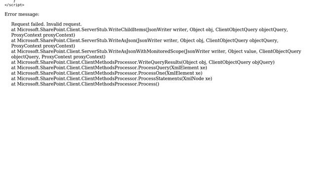 Sharepoint: Error when loading list item using JavaScript (2 Solutions!!) смотреть онлайн