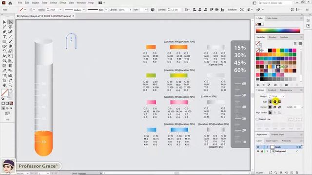 일러스트레이터 강좌 #82. 실린더 그래프 만들기 смотреть онлайн