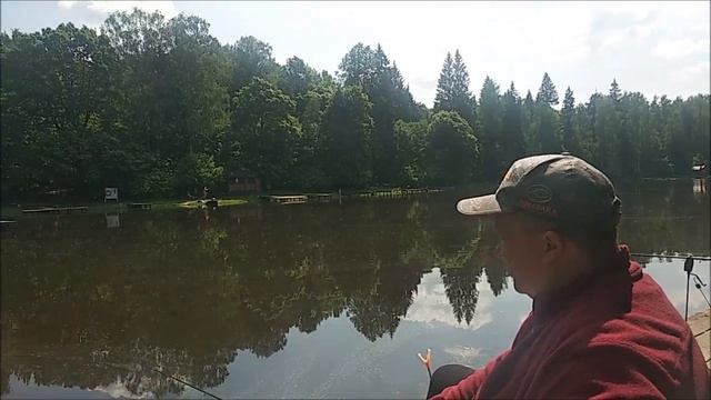 Отличный клёв карпа на Верхнем. Клёвое место лосиный остров. смотреть онлайн