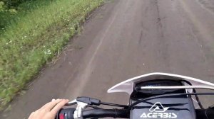 95 км/ч по полю на питбайке Progasi smart 150