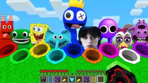 ЗОМБАК НАШЁЛ КРУГЛЫЕ ЯМЫ В МАЙНКРАФТ