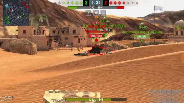 Тог 2 мой первый бой. Впечатление. Tanks Blitz. смотреть онлайн