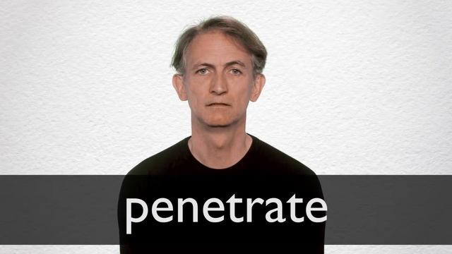 How to pronounce PENETRATE in British English смотреть онлайн