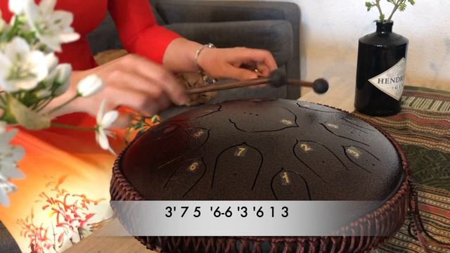 A town with an ocean view | Kiki's Delivery Service | Tank Drum/ Steel Tongue Drum cover with tabs смотреть онлайн