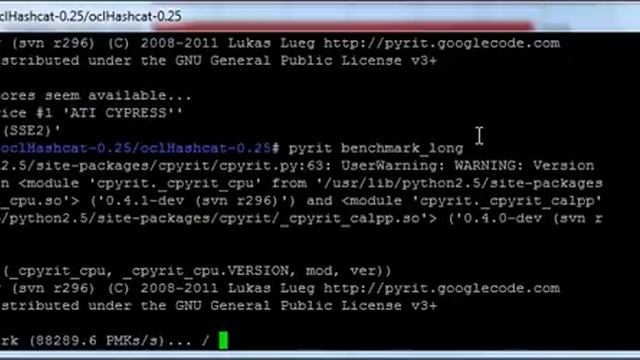 Pyrit Performance Test смотреть онлайн