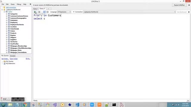 LINQPad - Converting Linq Query syntax to Linq Method syntax or SQL syntax смотреть онлайн