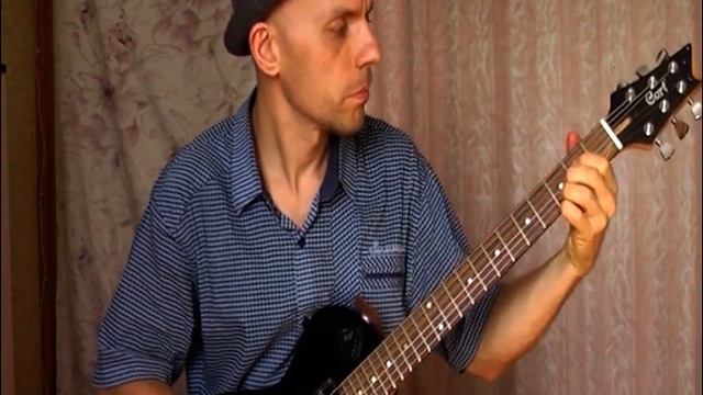 Спокойная ночь - Кино (кавер на гитаре) смотреть онлайн