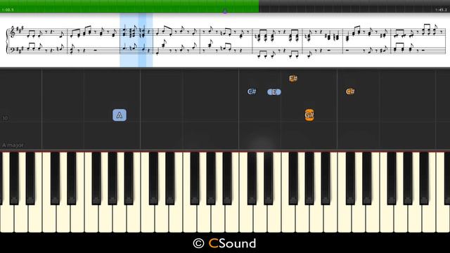 Mii Channel Theme - Piano Tutorial + Sheet Music смотреть онлайн