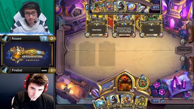 Fr0zen vs Firebat - Hearthstone Grandmasters Americas - Week 1 Day 2 смотреть онлайн
