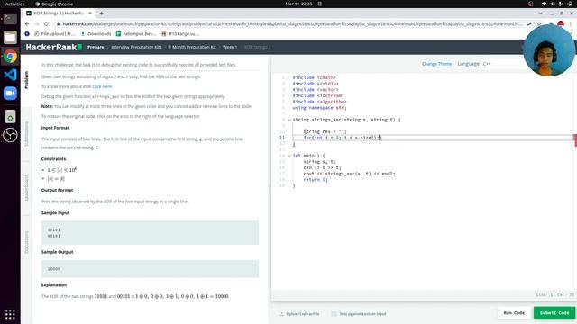 HackerRank | XOR STRINGS 2 смотреть онлайн