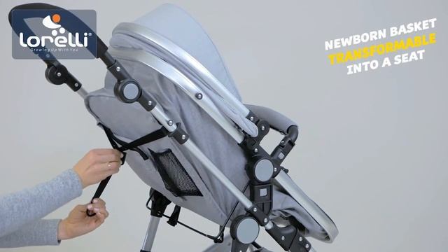Lorelli Lora 3 in 1 Combi Kinderwagen incl Autostoel | MamaLoes смотреть онлайн