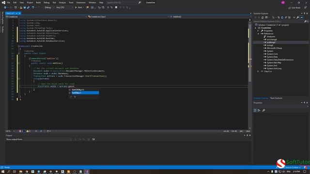Autocad C# .NET Basic - Create Line Object using C# in AutoCad 2019 смотреть онлайн