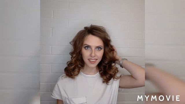 Укладка воздушные локоны на утюжок