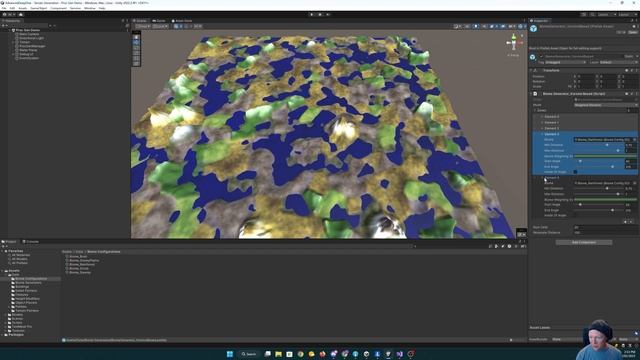 Unity Tutorial: Biome Based Procedural Generation - Part 12 (Valheim style biome generation) смотреть онлайн