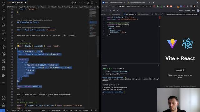 13. Curso React Avanzado - Testing Unitario en React смотреть онлайн
