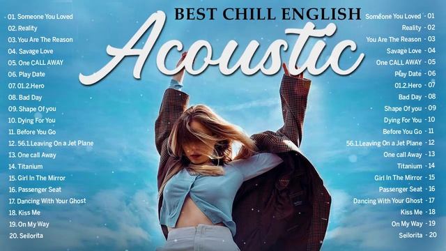 Soft English Acoustic Love Songs 2023 | Acoustic Guitar Cover Of Popular Songs смотреть онлайн