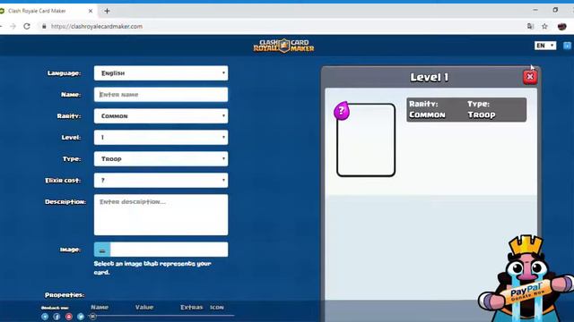 Clash Royale Card Maker еп.1 смотреть онлайн