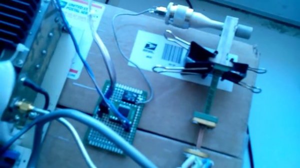 Допплеровский радар 77 GHz (Doppler radar 77GHz for rain scatter observing)